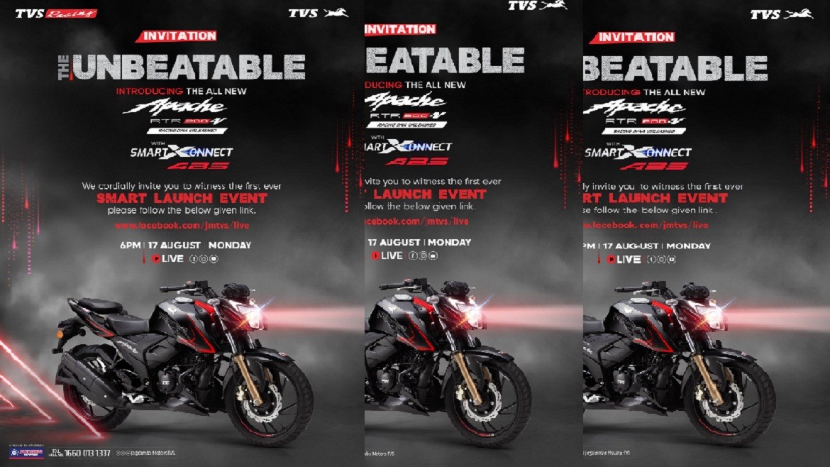 Tvs Apache Rtr 160 2v Race Edition Launched By Tvs Motor Company At The Nada Auto Show 19